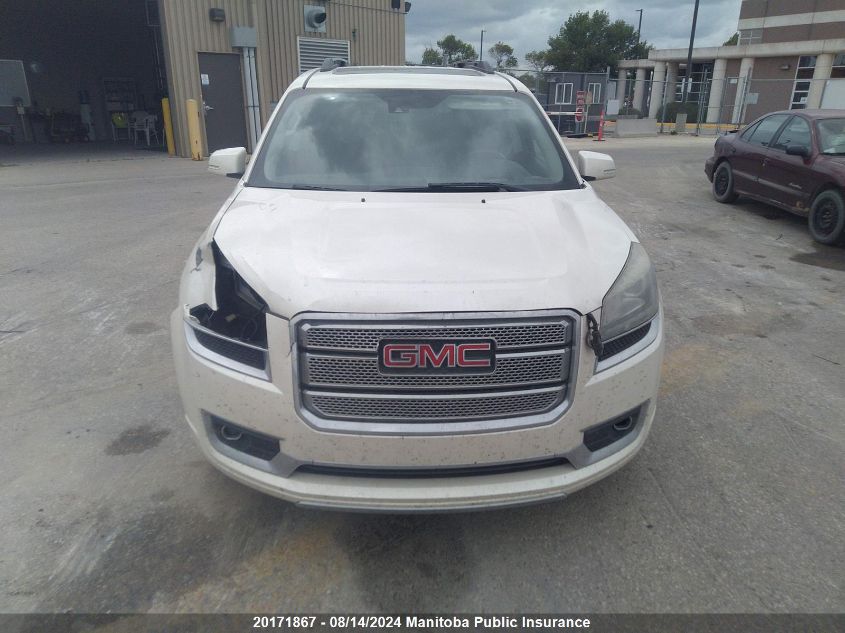 2014 GMC Acadia Denali VIN: 1GKKVTKD5EJ124816 Lot: 20171867