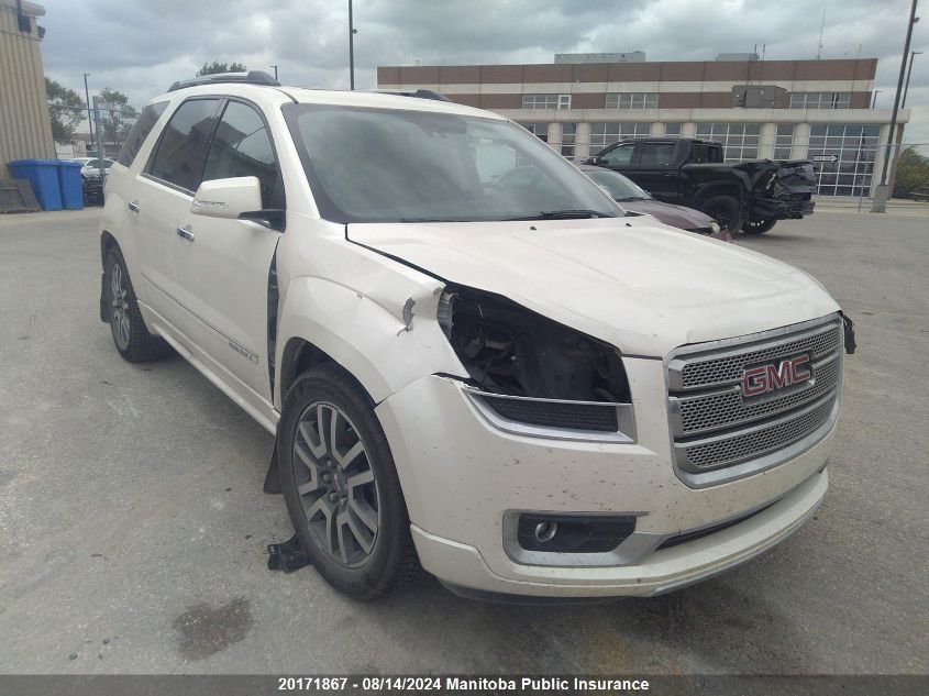 2014 GMC Acadia Denali VIN: 1GKKVTKD5EJ124816 Lot: 20171867