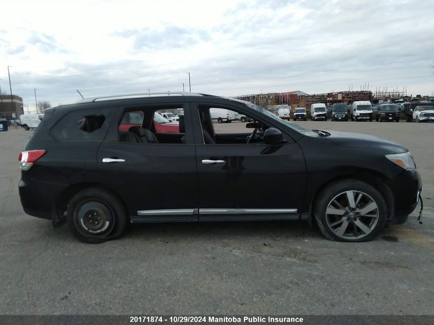 2014 Nissan Pathfinder Platinum VIN: 5N1AR2MM2EC638707 Lot: 20171874