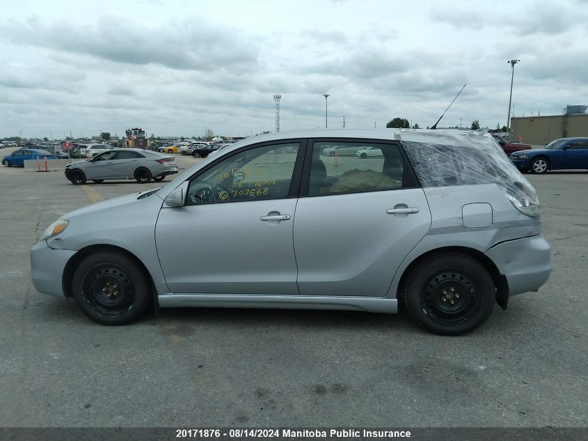 2008 Toyota Matrix Xr VIN: 2T1KR32E18C707568 Lot: 20171876