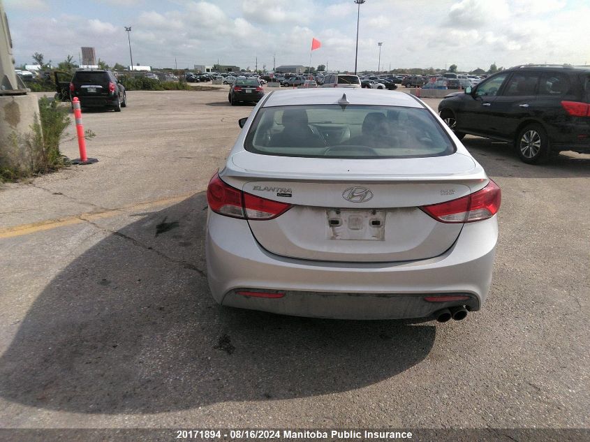2013 Hyundai Elantra Gls VIN: KMHDH6AE6DU021114 Lot: 20171894