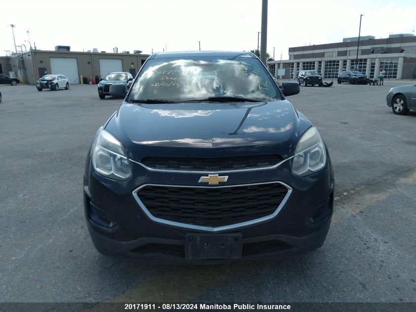 2016 Chevrolet Equinox Ls VIN: 2GNALBEK0G1156756 Lot: 20171911