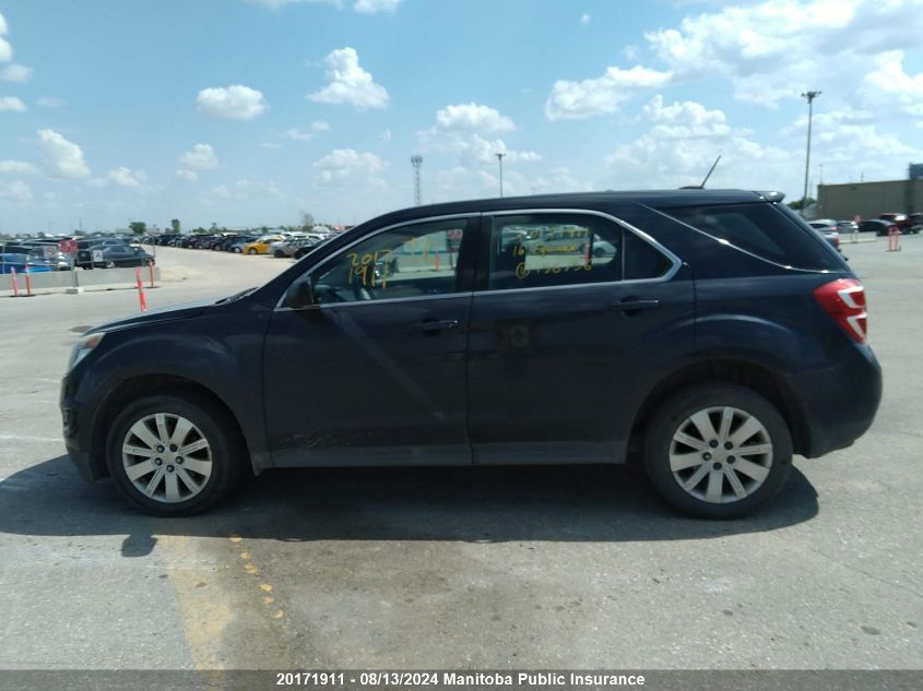 2016 Chevrolet Equinox Ls VIN: 2GNALBEK0G1156756 Lot: 20171911