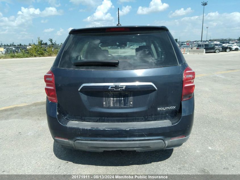 2016 Chevrolet Equinox Ls VIN: 2GNALBEK0G1156756 Lot: 20171911