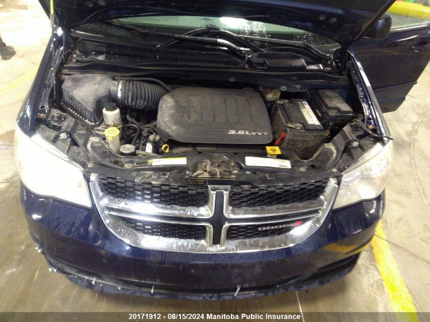 2012 Dodge Grand Caravan Sxt VIN: 2C4RDGBG9CR420638 Lot: 20171912