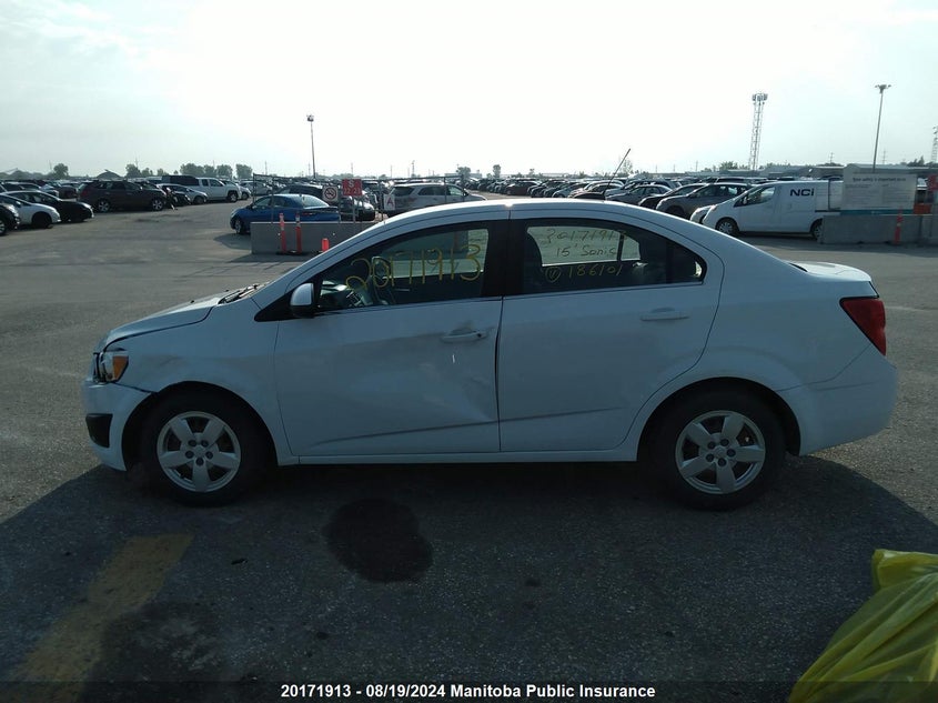 2015 Chevrolet Sonic Lt VIN: 1G1JC5SH4F4186101 Lot: 20171913