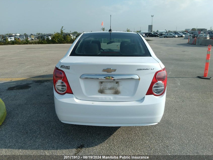 2015 Chevrolet Sonic Lt VIN: 1G1JC5SH4F4186101 Lot: 20171913