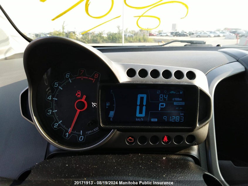 2015 Chevrolet Sonic Lt VIN: 1G1JC5SH4F4186101 Lot: 20171913