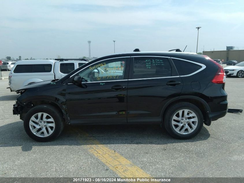 2015 Honda Cr-V Ex VIN: 2HKRM4H56FH117547 Lot: 20171923