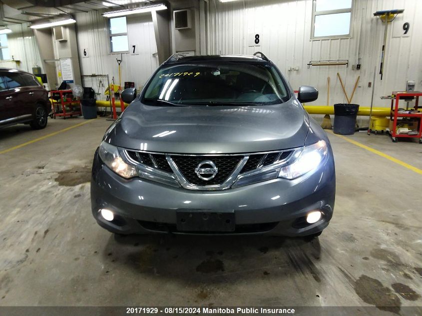 2013 Nissan Murano Sl VIN: JN8AZ1MW7DW314590 Lot: 20171929