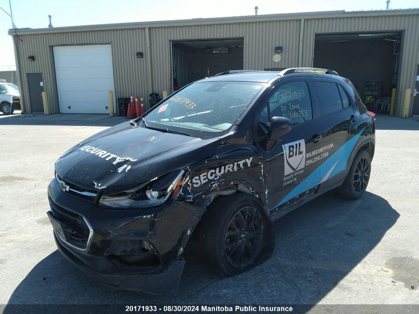 2020 Chevrolet Trax Lt VIN: KL7CJPSB3LB344753 Lot: 20171933