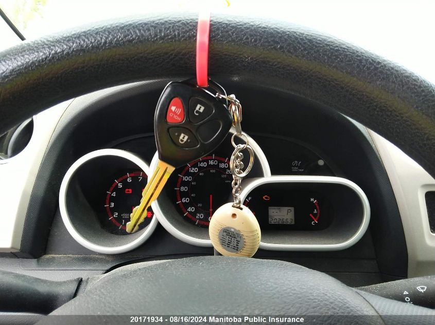 2010 Toyota Matrix VIN: 2T1KU4EE2AC375372 Lot: 20171934