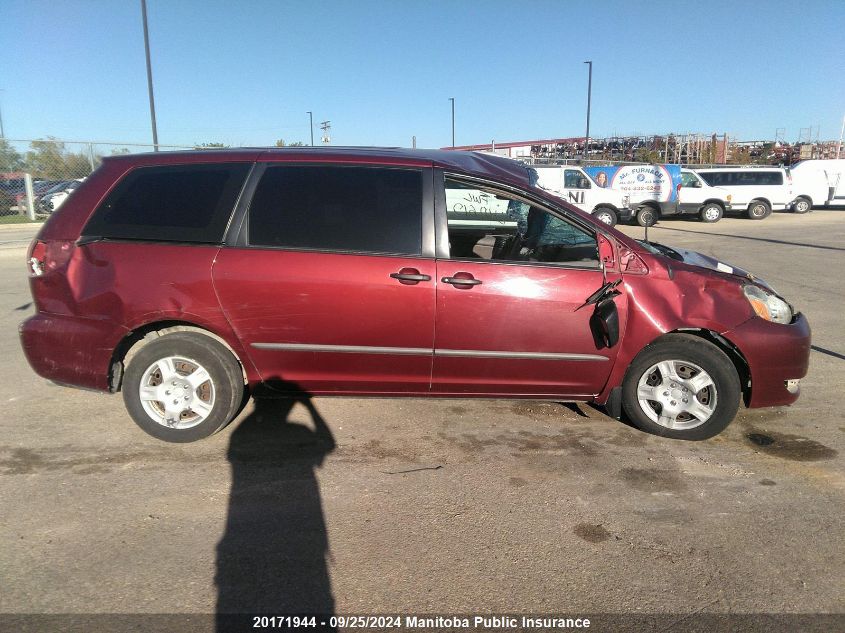 2004 Toyota Sienna Ce V6 VIN: 5TDZA29C44S149995 Lot: 20171944