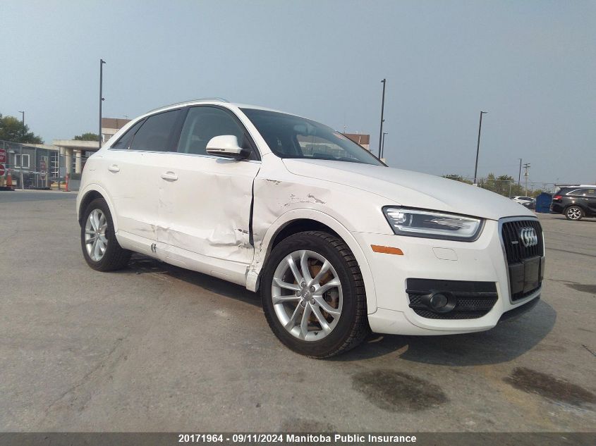 2015 Audi Q3 VIN: WA1GFEFS3FR001371 Lot: 20171964