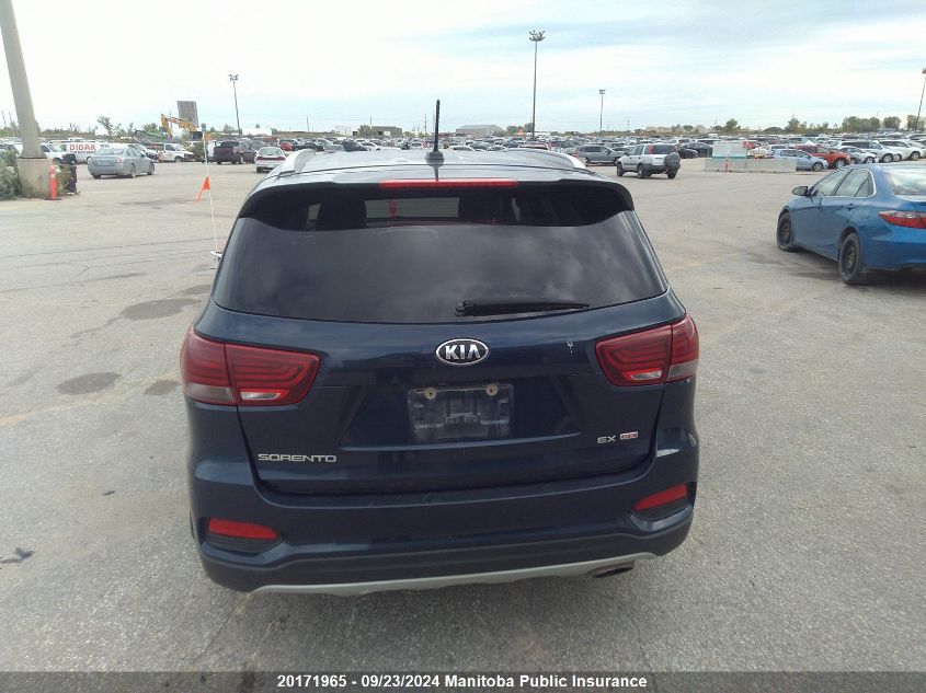 2019 Kia Sorento Ex VIN: 5XYPHDA31KG475998 Lot: 20171965