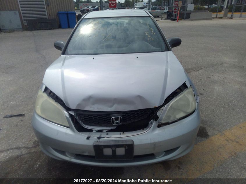 2004 Honda Civic Dx VIN: 1HGEM21274L812214 Lot: 20172027