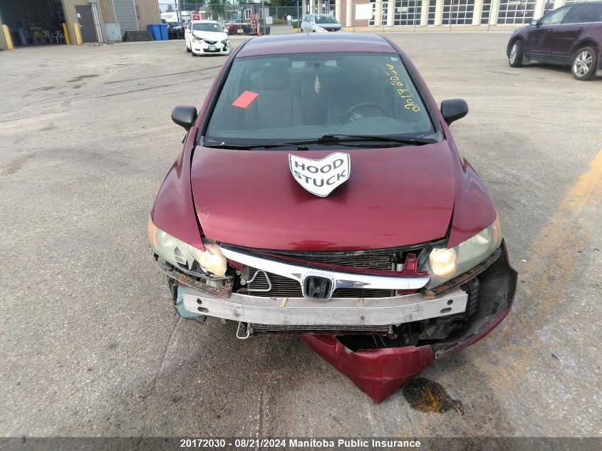 2008 Honda Civic Dx-G VIN: 2HGFA16478H023761 Lot: 20172030