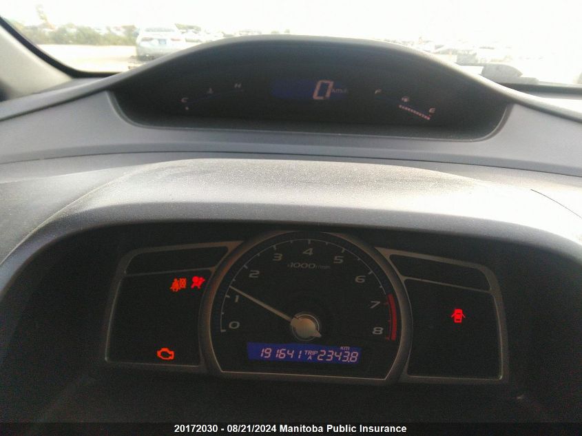 2008 Honda Civic Dx-G VIN: 2HGFA16478H023761 Lot: 20172030