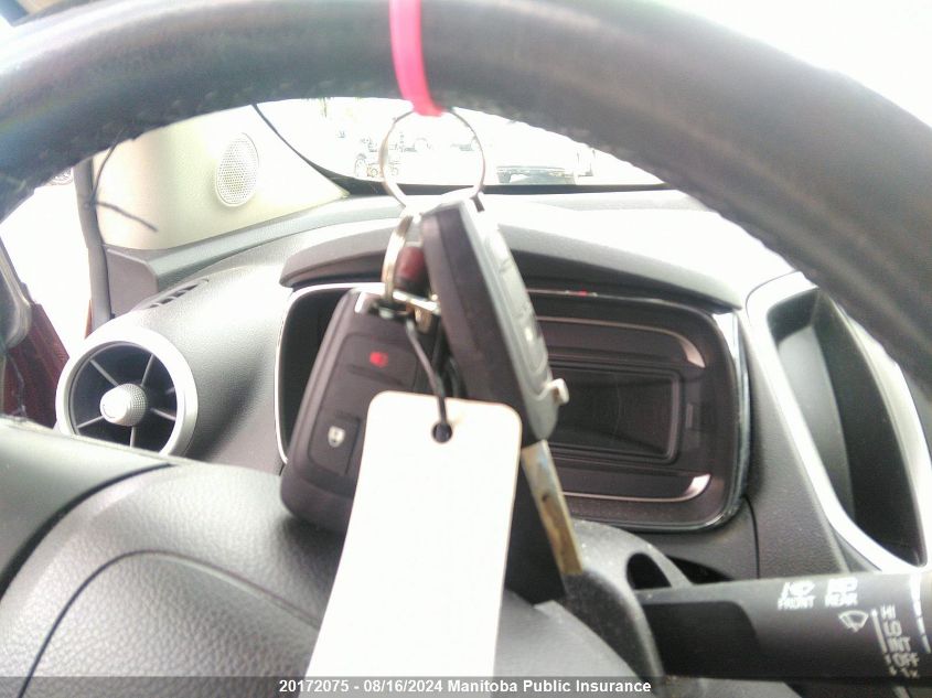 2015 Chevrolet Trax Lt VIN: 3GNCJRSB0FL151503 Lot: 20172075