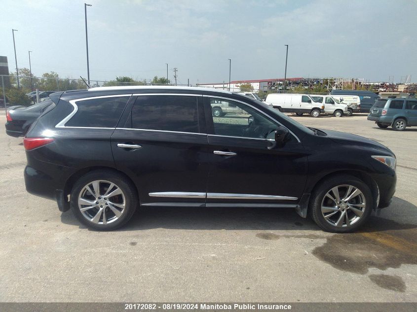 2013 Infiniti Jx35 VIN: 5N1AL0MM2DC341053 Lot: 20172082