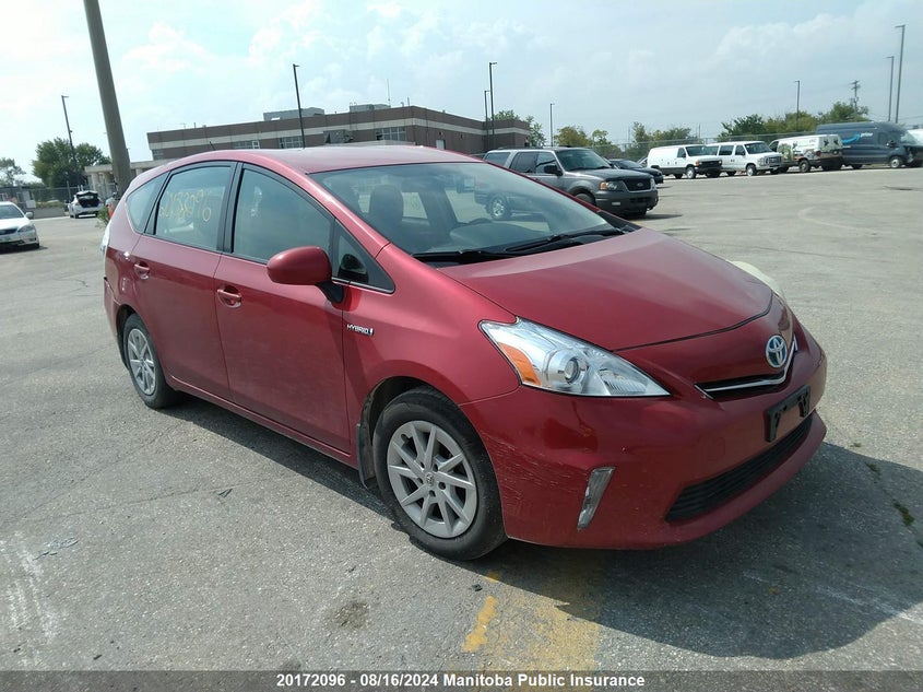 2012 Toyota Prius V VIN: JTDZN3EU8C3051822 Lot: 20172096
