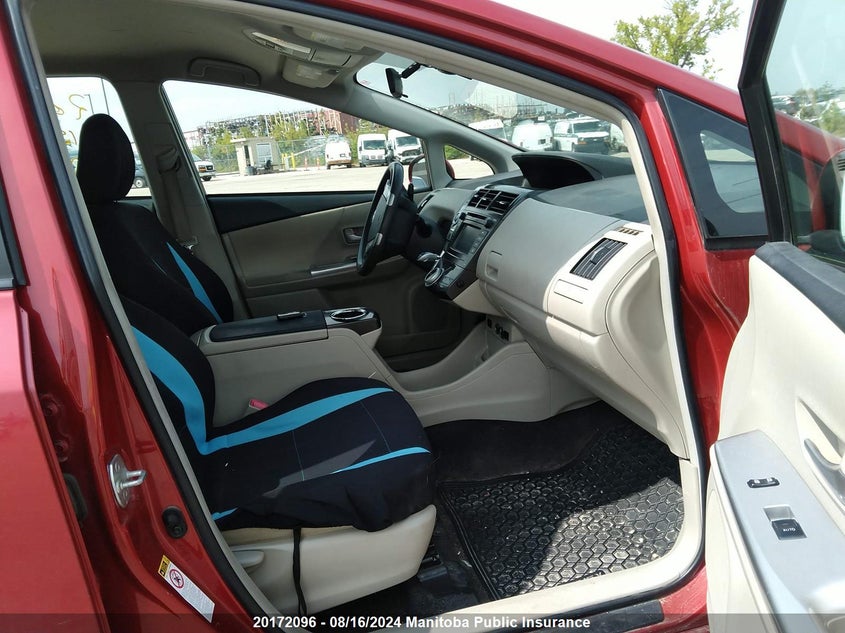 2012 Toyota Prius V VIN: JTDZN3EU8C3051822 Lot: 20172096