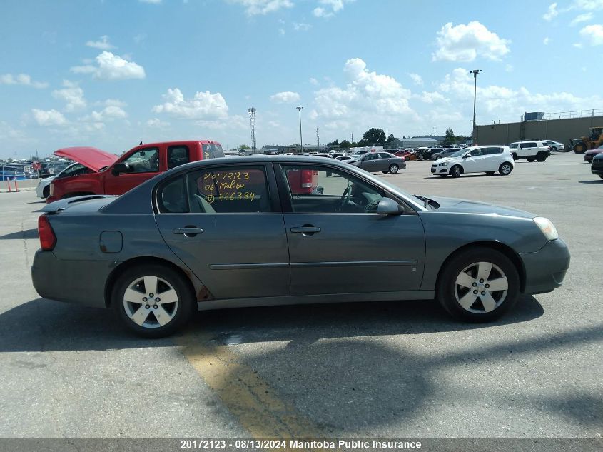 2006 Chevrolet Malibu Lt V6 VIN: 1G1ZT51816F226384 Lot: 20172123