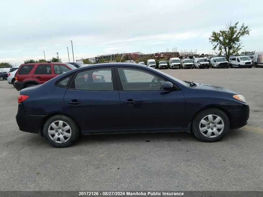 2009 Hyundai Elantra Gls VIN: KMHDU45DX9U545262 Lot: 20172126