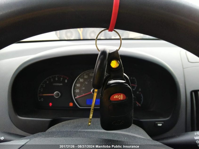 2009 Hyundai Elantra Gls VIN: KMHDU45DX9U545262 Lot: 20172126