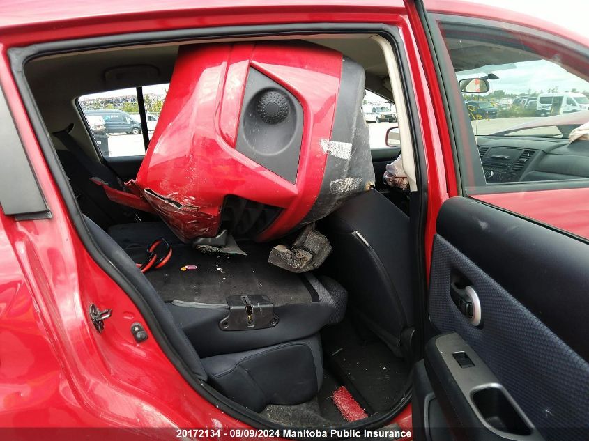 2008 Nissan Versa 1.8 Sl VIN: 3N1BC13E98L391776 Lot: 20172134