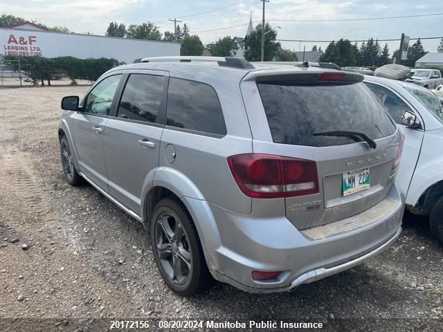 2015 Dodge Journey Crossroad VIN: 3C4PDDGGXFT618600 Lot: 20172156