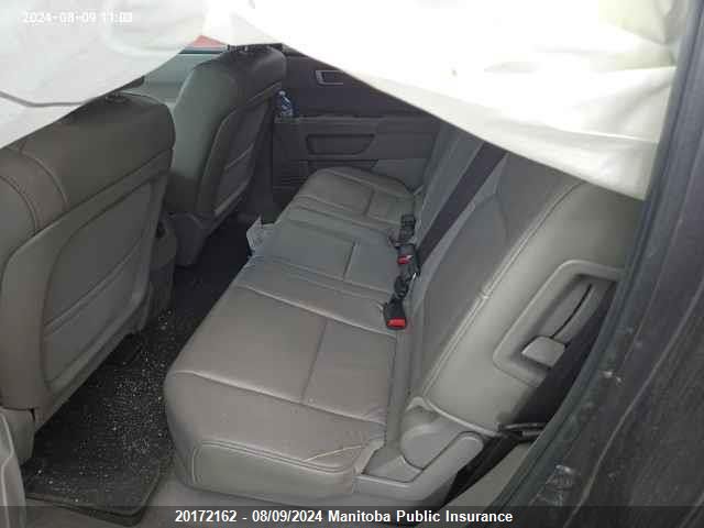 2013 Honda Pilot Ex-L VIN: 5FNYF4H51DB504119 Lot: 20172162