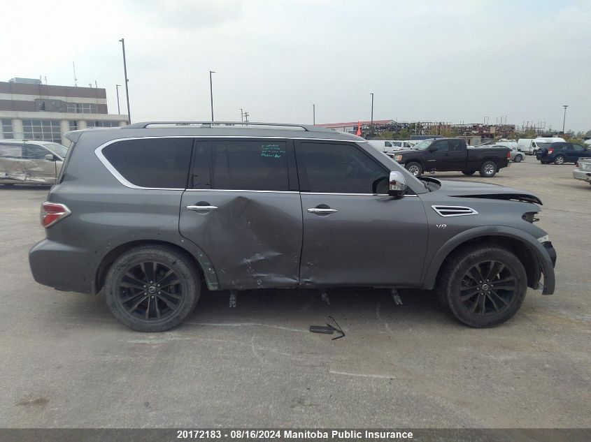 2020 Nissan Armada Platinum VIN: JN8AY2NC4L9620849 Lot: 20172183