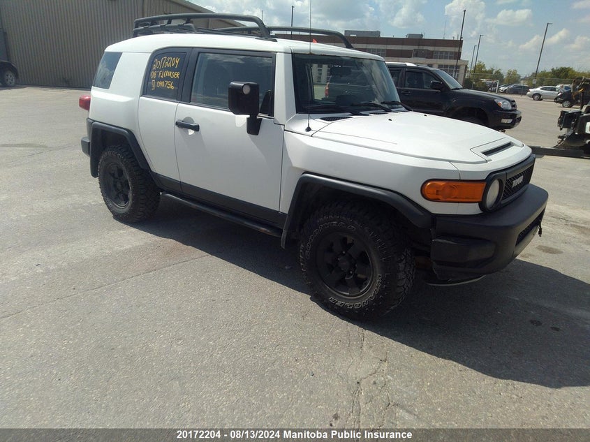 2008 Toyota Fj Cruiser VIN: JTEBU11F98K040756 Lot: 20172204