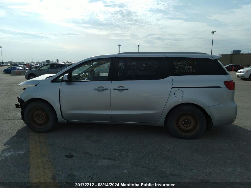 2015 Kia Sedona Lx VIN: KNDMB5C15F6016150 Lot: 20172212