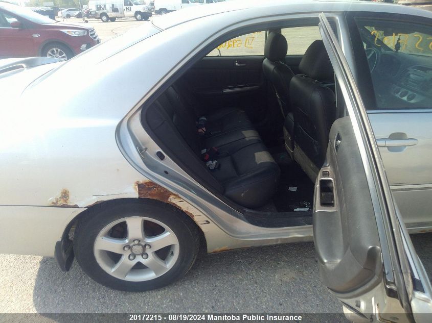 2005 Toyota Camry Se VIN: 4T1BE32K85U592060 Lot: 20172215