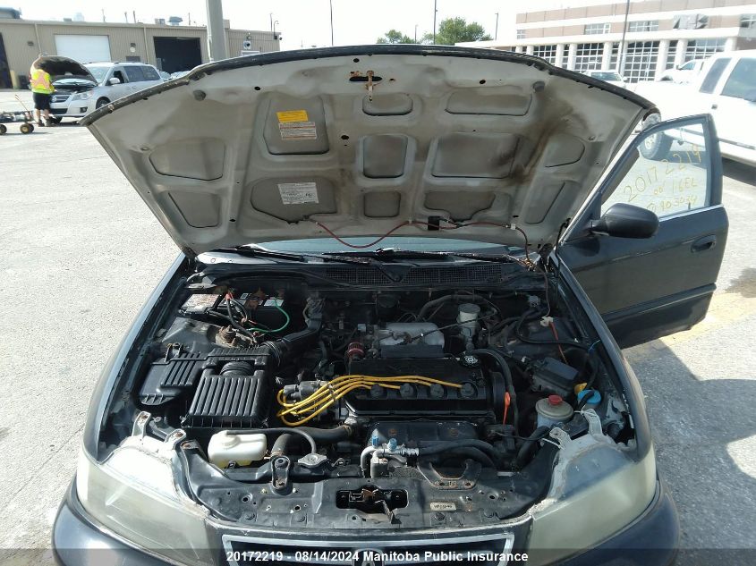 2000 Acura 1.6 El VIN: 2HHMB4643YH903034 Lot: 20172219