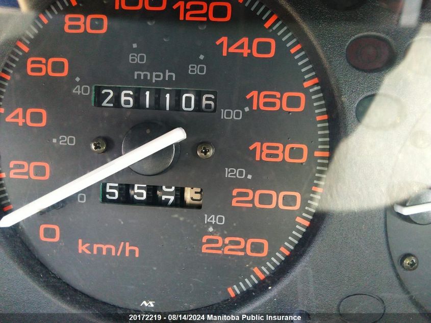 2000 Acura 1.6 El VIN: 2HHMB4643YH903034 Lot: 20172219