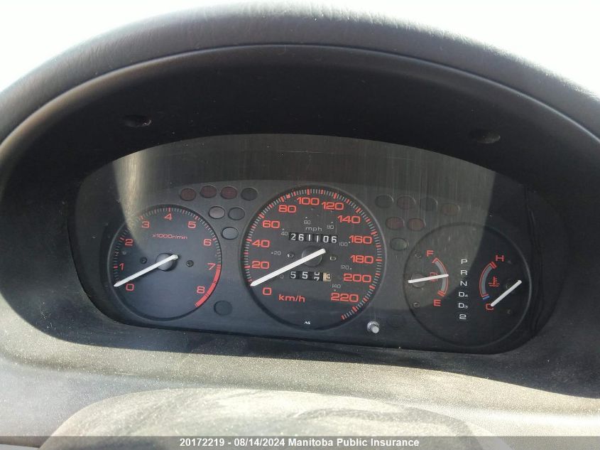 2000 Acura 1.6 El VIN: 2HHMB4643YH903034 Lot: 20172219