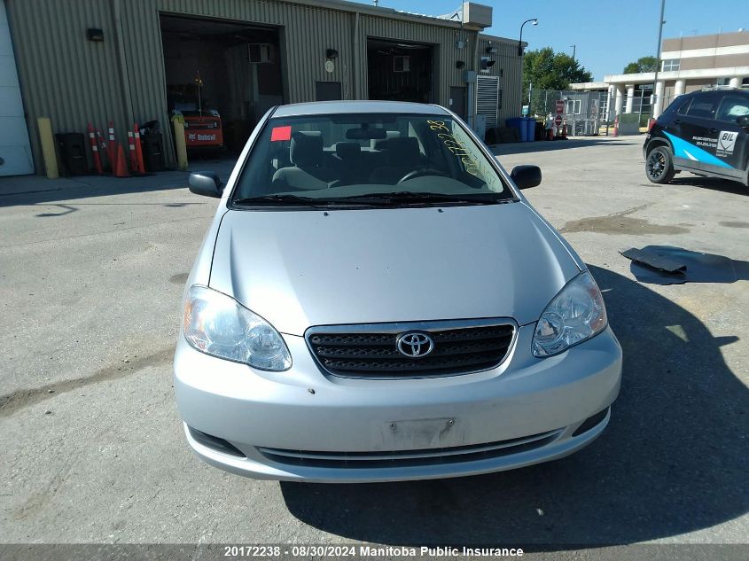 2008 Toyota Corolla Ce VIN: 2T1BR32E08C906305 Lot: 20172238