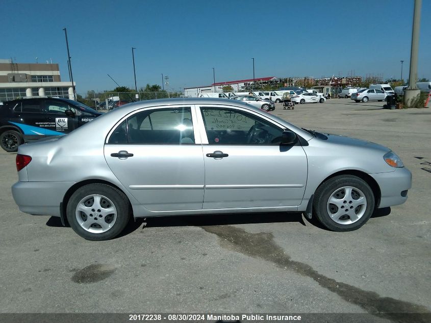 2008 Toyota Corolla Ce VIN: 2T1BR32E08C906305 Lot: 20172238