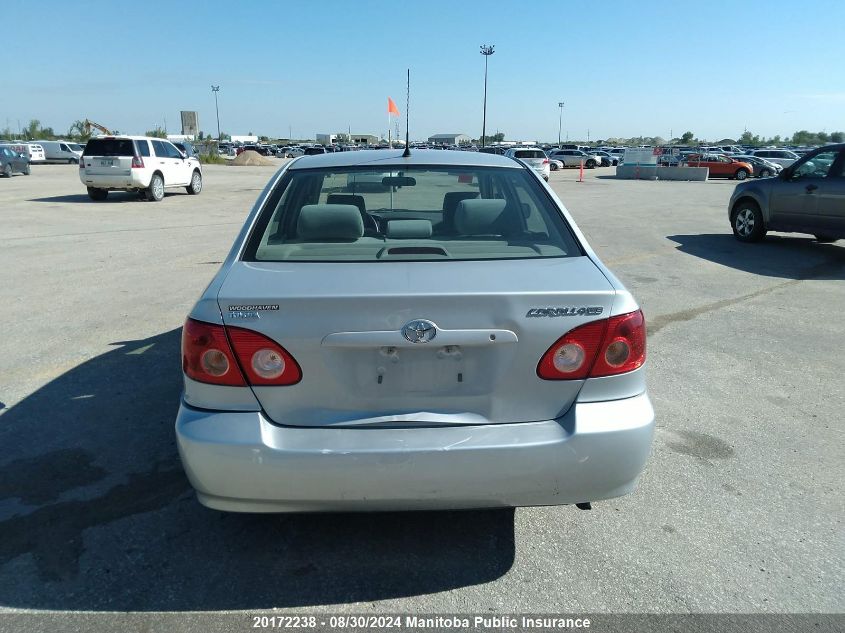 2008 Toyota Corolla Ce VIN: 2T1BR32E08C906305 Lot: 20172238