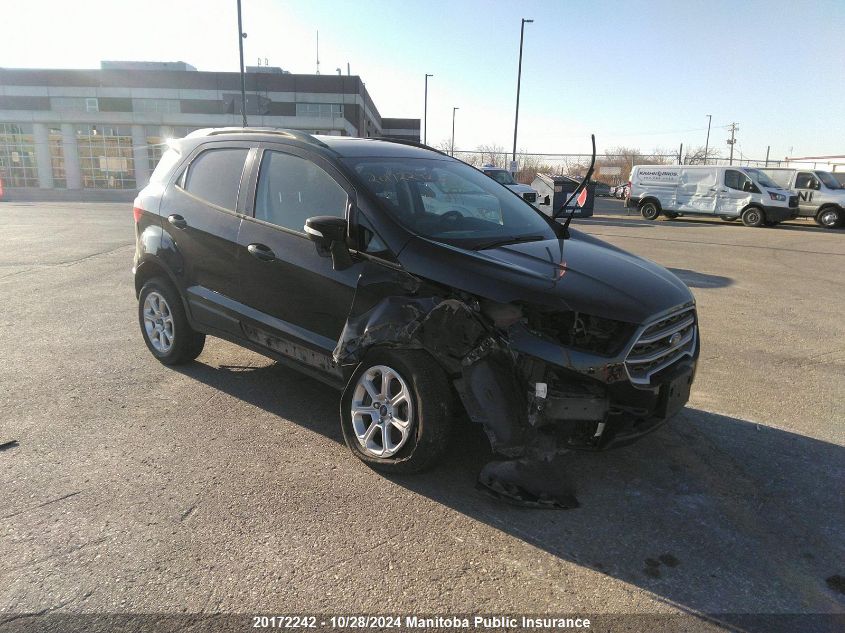 2019 Ford Ecosport Se VIN: MAJ6S3GL6KC297126 Lot: 20172242