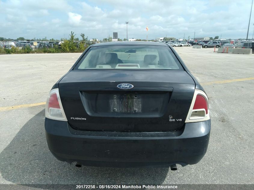 2006 Ford Fusion Se V6 VIN: 3FAFP07176R209593 Lot: 20172258