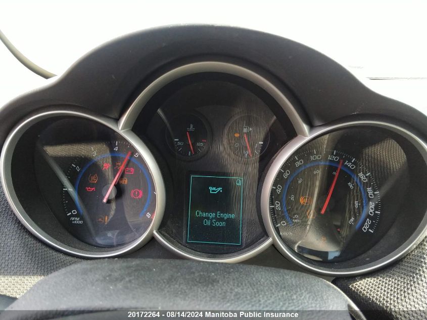 2016 Chevrolet Cruze Lt Turbo VIN: 1G1PE5SB7G7104023 Lot: 20172264