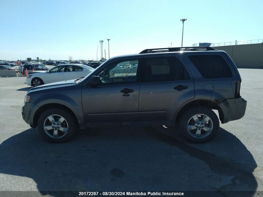 2010 Ford Escape Xlt V6 VIN: 1FMCU9DGXAKC74532 Lot: 20172287