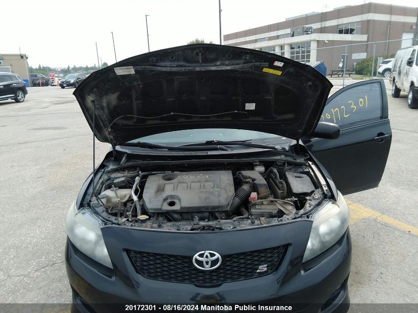 2009 Toyota Corolla S VIN: 2T1BU40E79C163618 Lot: 20172301