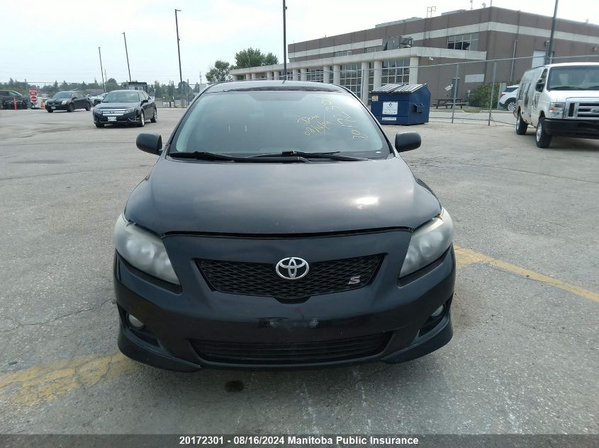 2009 Toyota Corolla S VIN: 2T1BU40E79C163618 Lot: 20172301