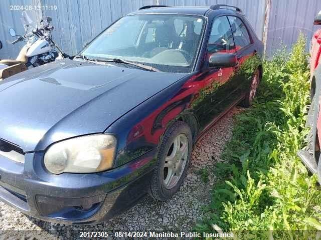 2005 Subaru Impreza 2.5Rs Sport VIN: JF1GG67595H800227 Lot: 20172305