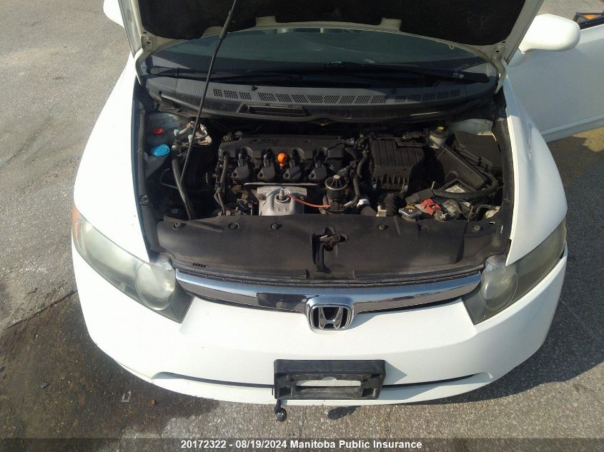 2008 Honda Civic Ex-L VIN: 2HGFA16958H004363 Lot: 20172322